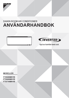 FTX50-71KMV1B_3PSV393186-8E_Operation manuals_Swedish download